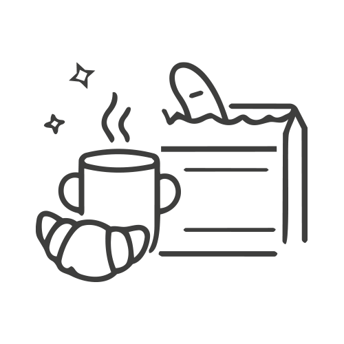 Frühstück & Snacks im Haus